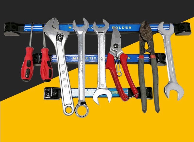 Nam châm treo đồ nghề dụng cụ, nam châm hít dụng cụ lực từ siêu mạnh, nam châm khung sắt, dài 650mm, lực từ mạnh