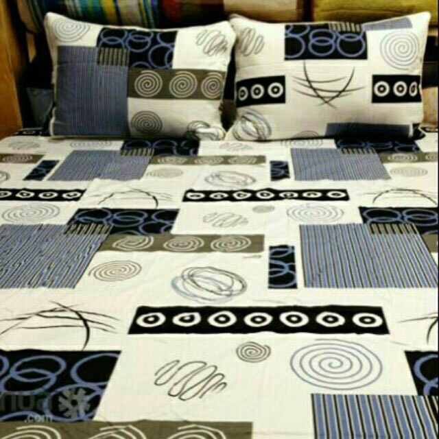 Bộ ga gối 4 món Thắng Lợi cotton, NHẮN TIN CHỌN MÀU