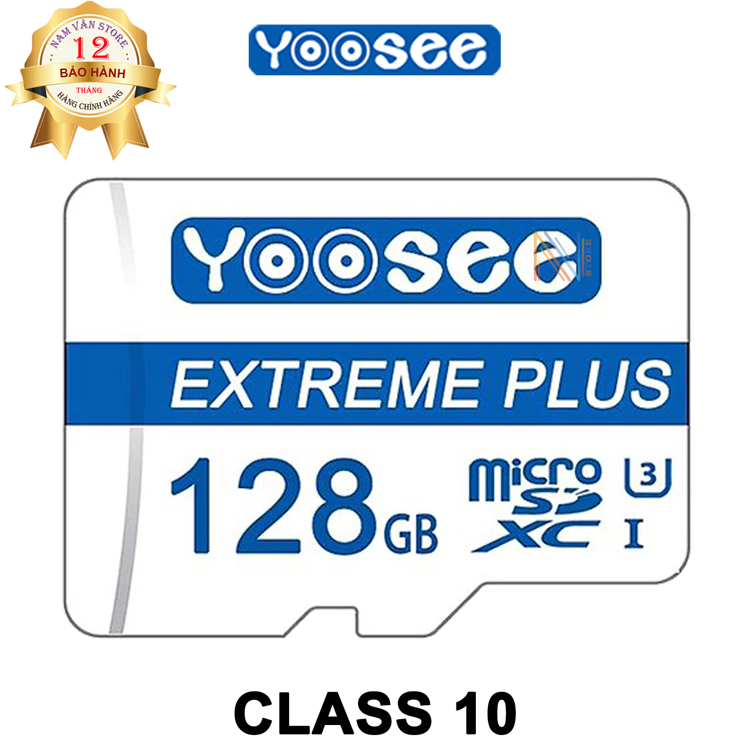Thẻ Nhớ MicroSDHC Yoosee Extreme Plus 128GB UHS-I U3 4K R90MB/s W40MB/s - Chuyên Camera Và Điện Thoại