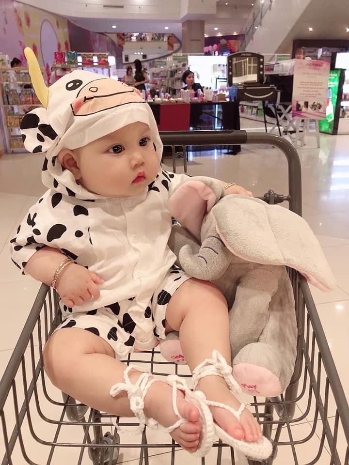 [ẢNH THẬT] Body bò sữa mũ liền cho bé trai 3-13kg - Body cho bé, body hè, body liền thân, body hình thú - Shubishop.vn