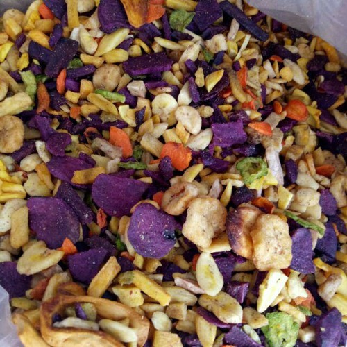 1kg Trái cây sấy thập cẩm vụn