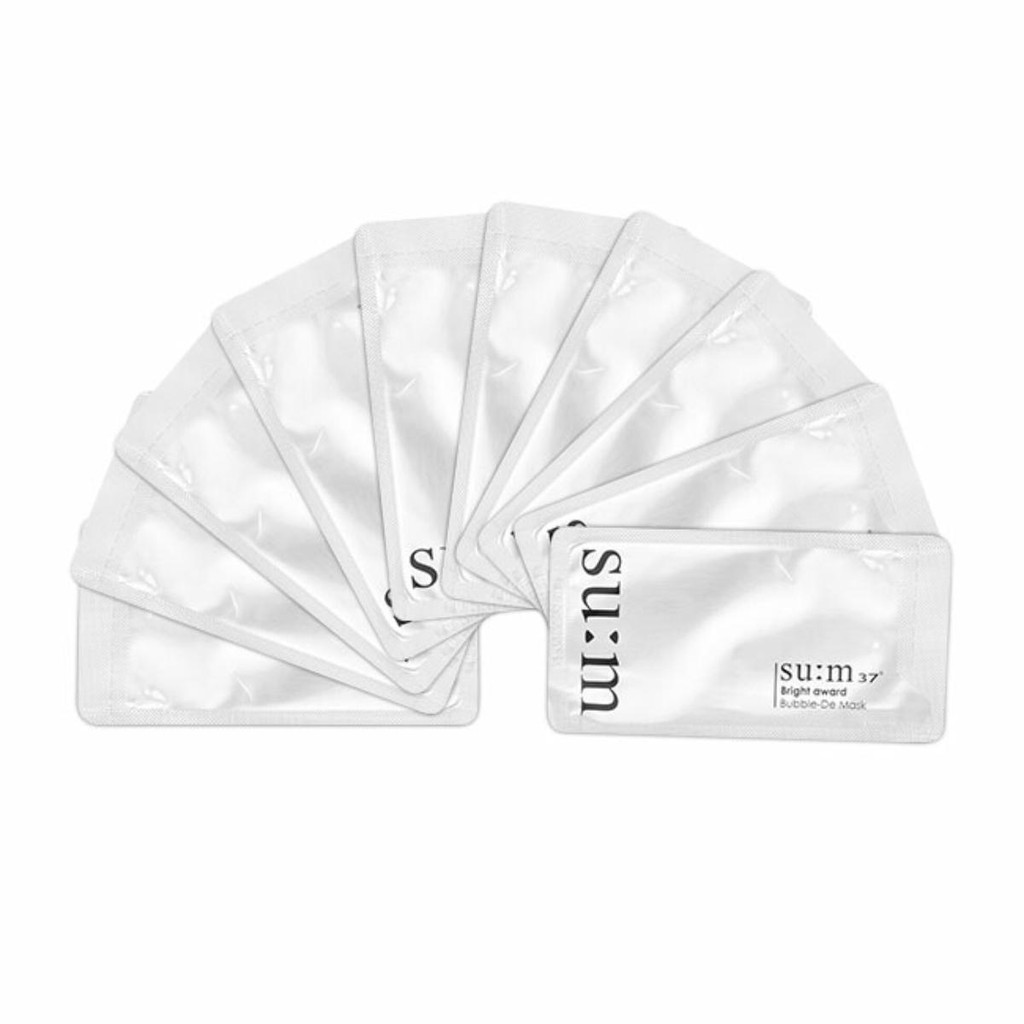 Combo 10 mặt nạ thải độc sum: 37 white award bubble-de mask