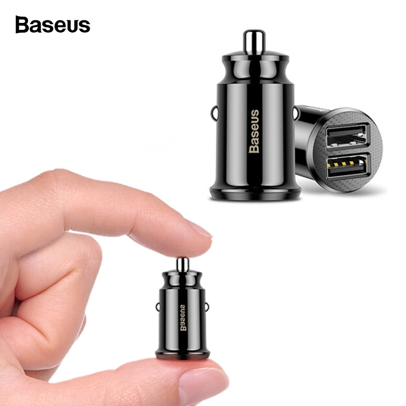 Đầu sạc trên ô-tô Baseus Grain Car Charger C8-K