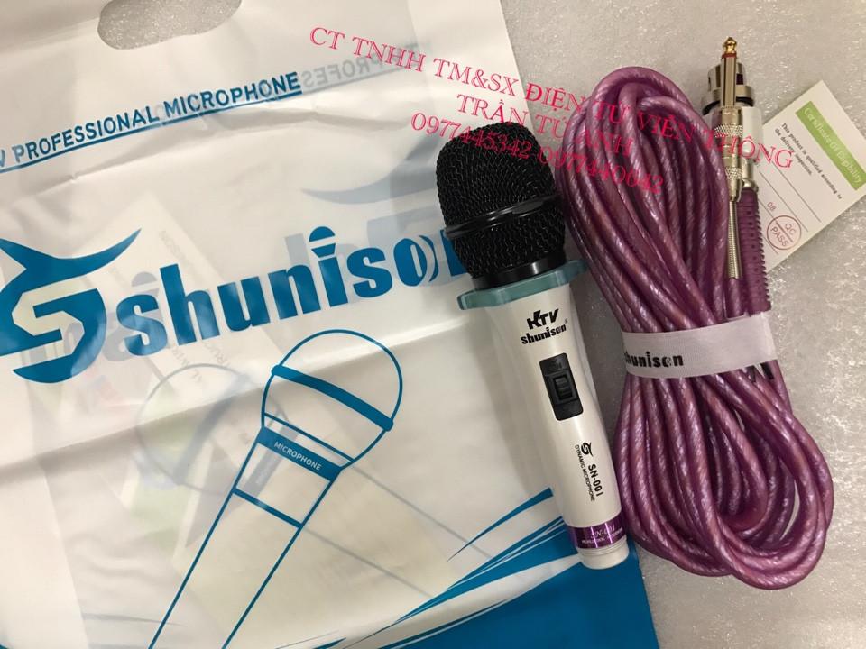 Mic có dây shunison sn-001