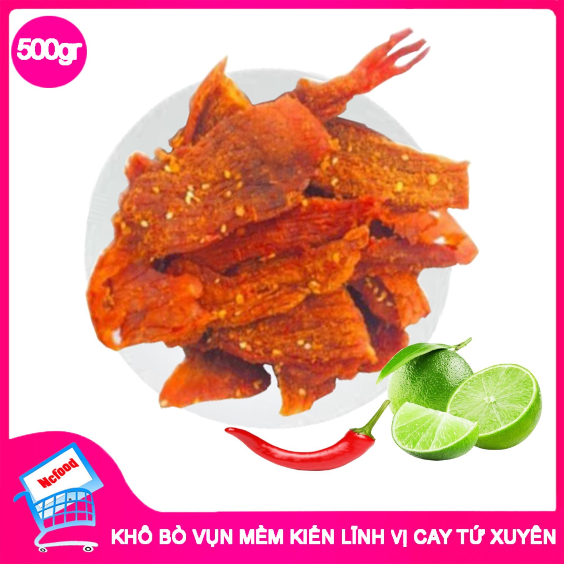 Khô Bò Vụn Mềm Vị Tứ Xuyên 500g NCFOODVN