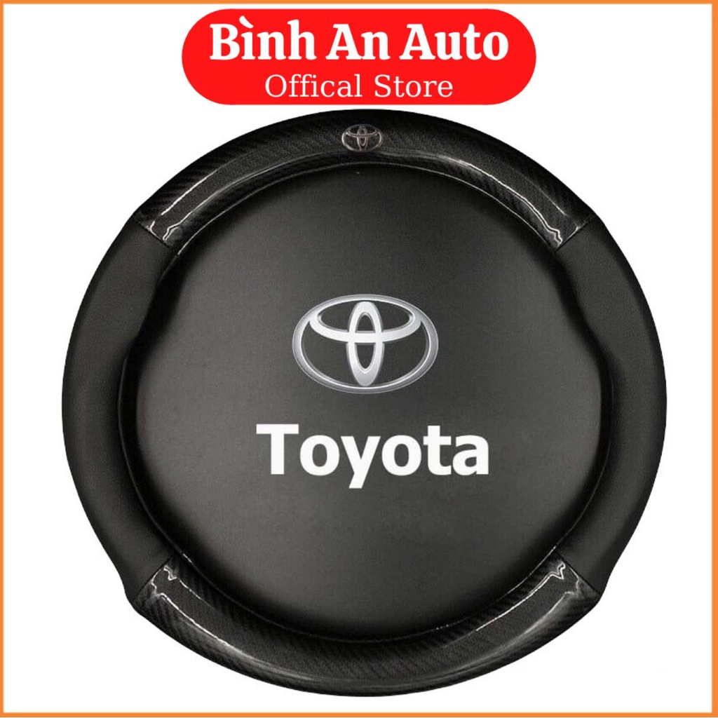 Bọc vô lăng TOYOTA Vios, Innova, Fortuner, Veloz, Cross, Camry, Altis, Yaris, Rush, Land Cruise, Hil