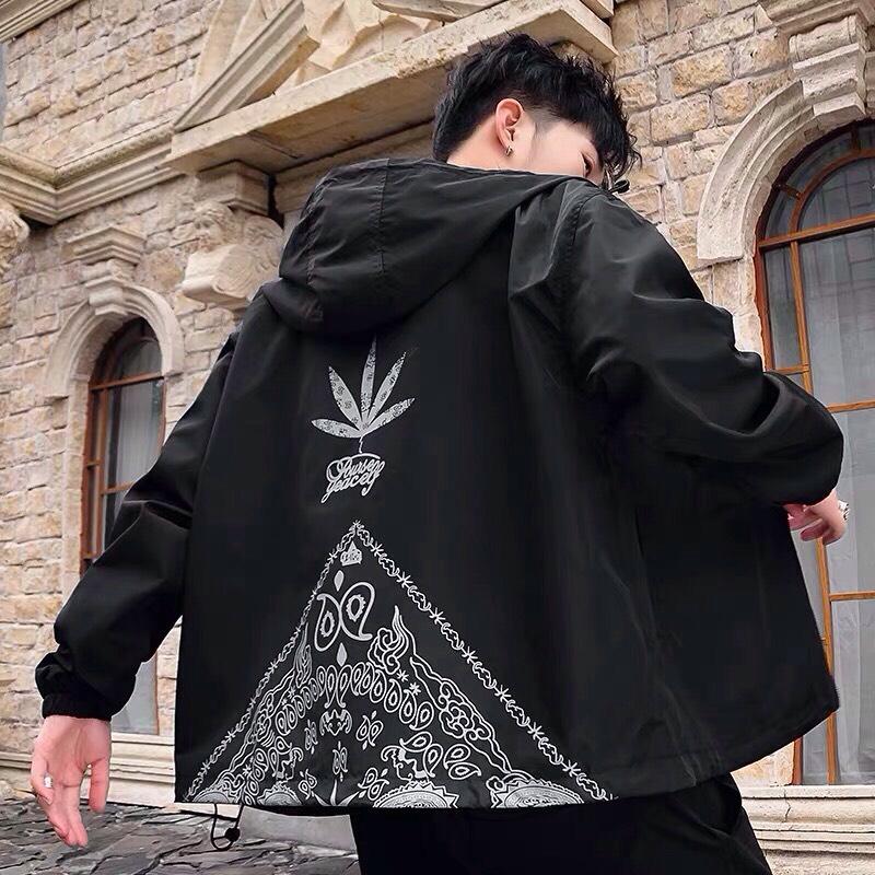 Áo Khoác Dù Nam (Nữ) In Hình Cỏ Siêu Ngầu TP22