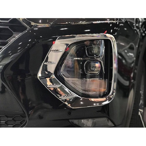 Viền đèn gầm trước theo xe Santafe 2019