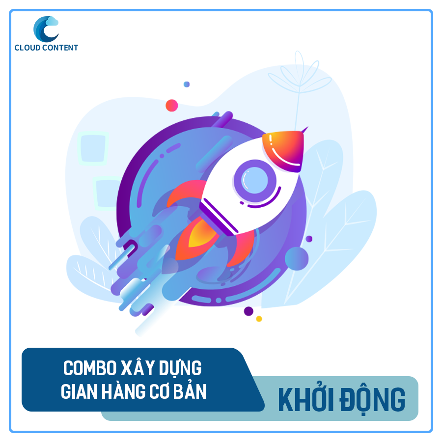 Combo xây dựng gian hàng cơ bản (C4E Standard) - Gói Khởi động gồm 10 sản phẩm - Đa dạng ngành hàng, tiết kiệm ngân sách - Hình ảnh đẹp, nội dung thu hút