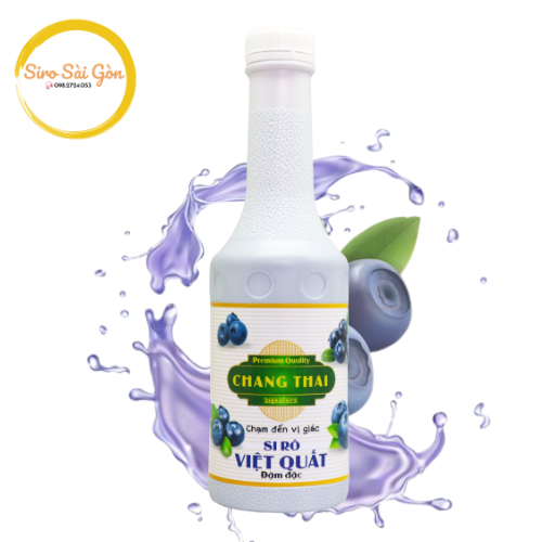 Siro việt quất chang thai 1lít - siêu rẻ siêu chất lượng