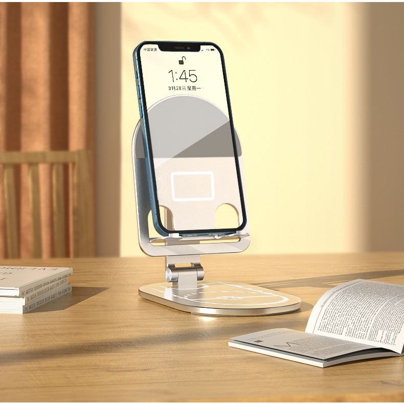Giá đỡ điện thoại Tablet, máy tính bảng, điện thoại chân xoay 360 độ tiện lợi cao cấp