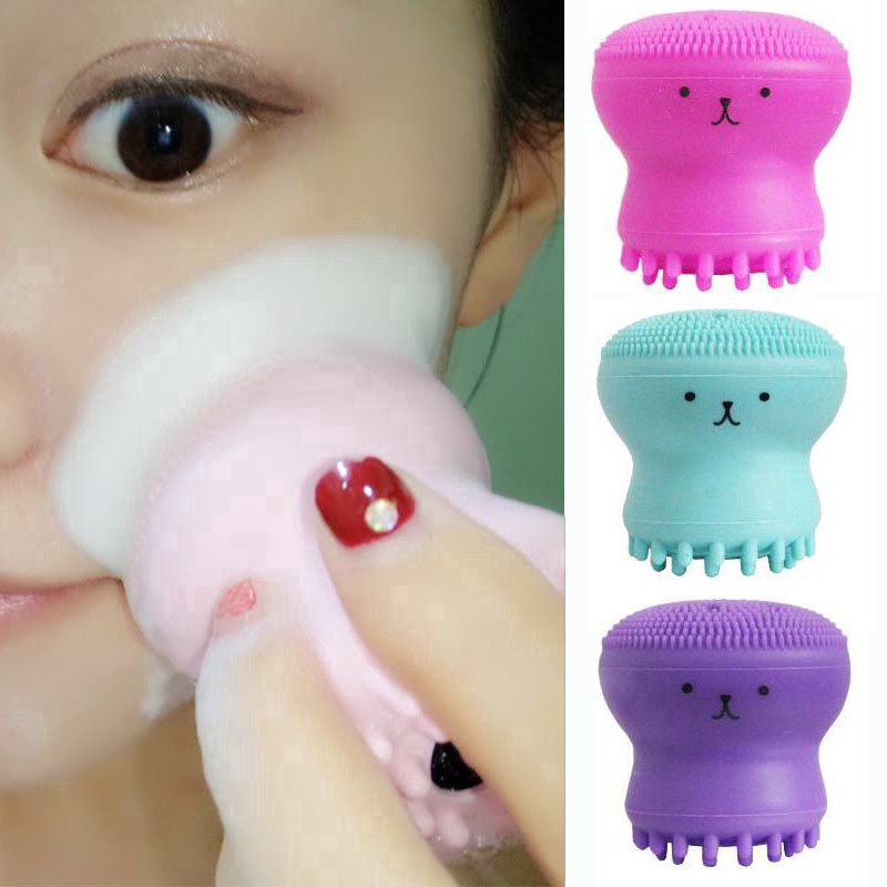 Máy rửa mặt massage hình bạch tuộc đáng yêu Hàn Quốc đang hot hiện nay