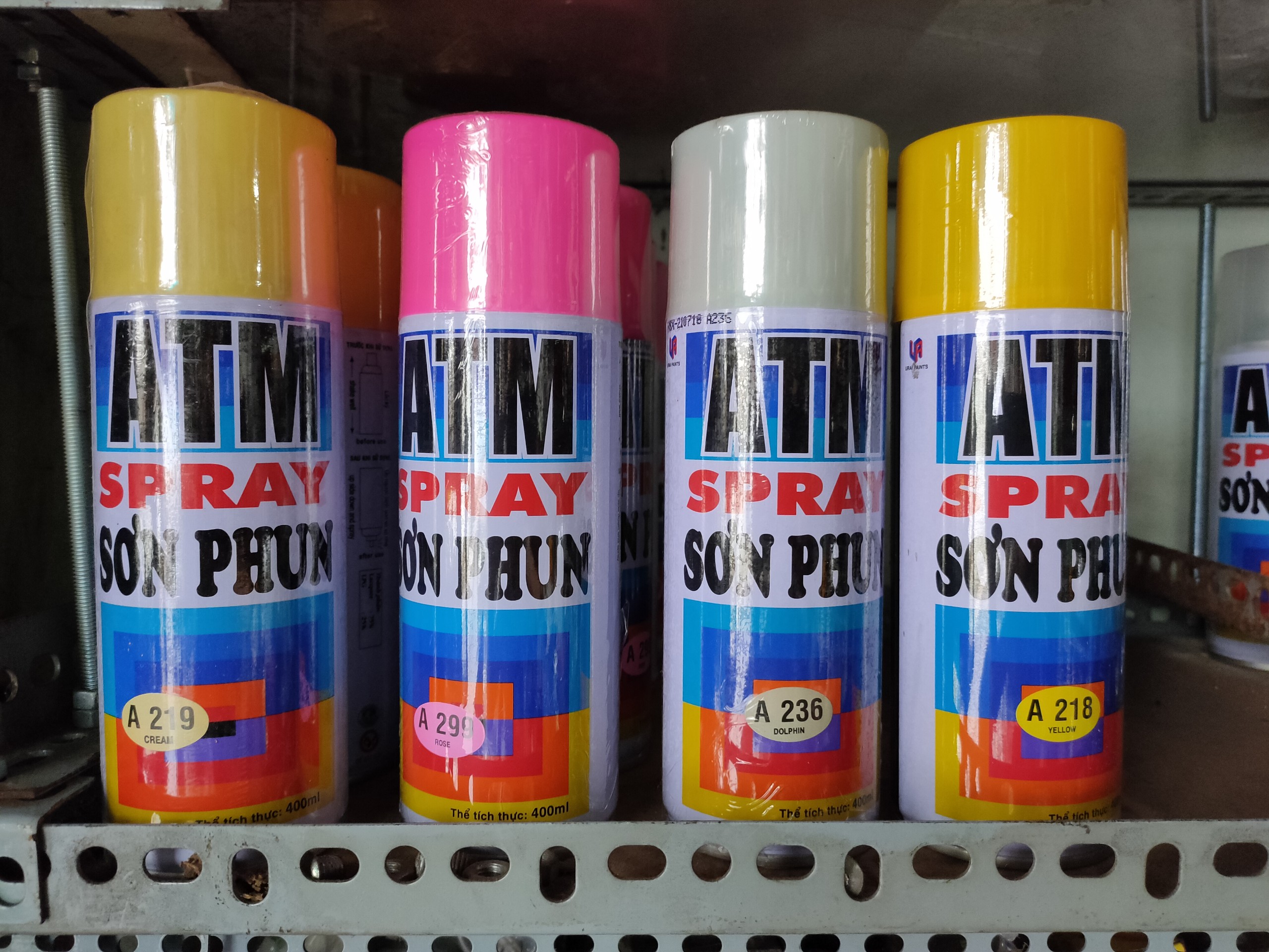 [HCM]Sơn xịt ATM ̣(đủ màu) *hướng dẫn đặt màu dưới phần mô tả