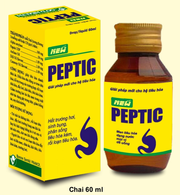 New Peptic - Giải pháp mới cho hệ tiêu hóa - Trẻ hết trớ sữa, ăn không tiêu