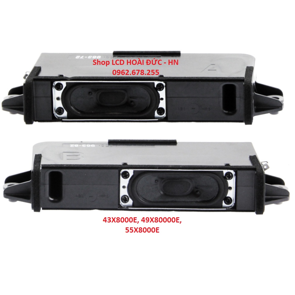 Cặp loa tv sony 43w800c, 50w800c, 55w800c, 42w700b, 50w500b, 55w800b, 43x8000e, 49x8000e, 55x8000e, 43/49x7500f, 43w750d