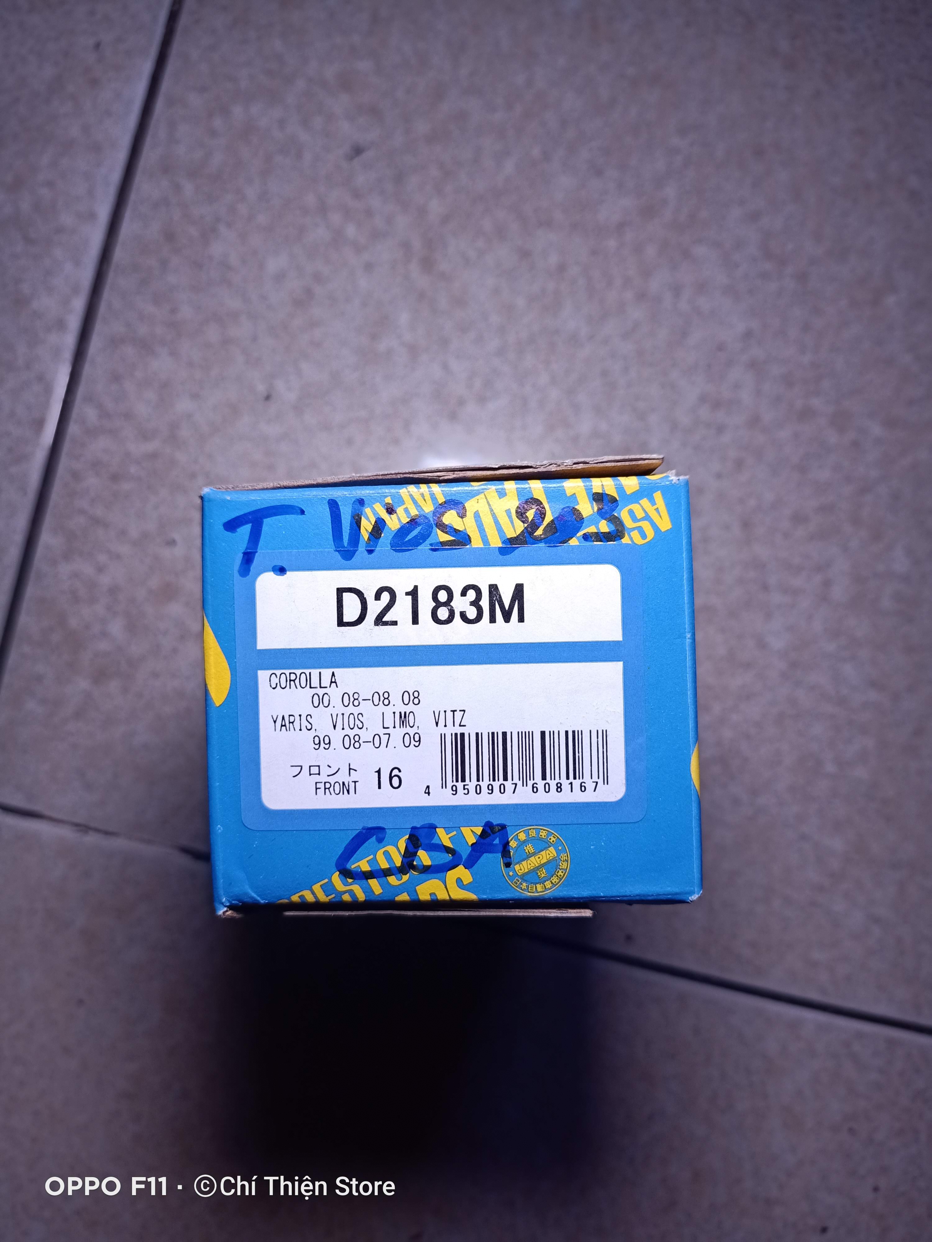 Má phanh bố thắng trước xe toyota vios 2003 - 2007, toyota altis 2000 - 2008 mk