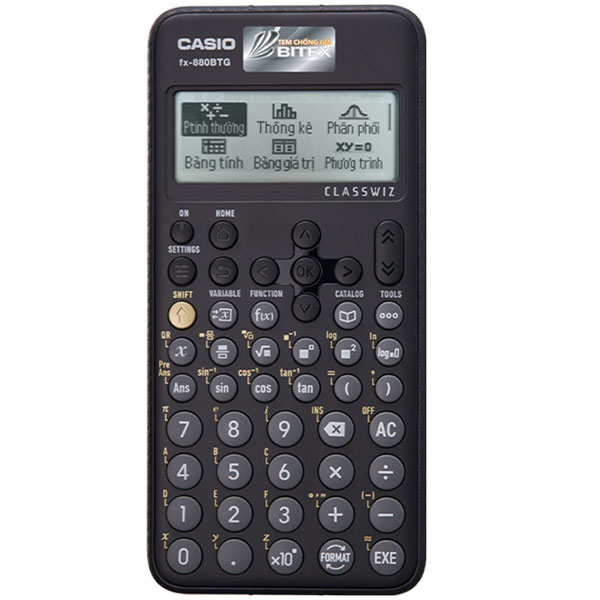 Máy Tính CASIO FX 880 BTG Màu Đen