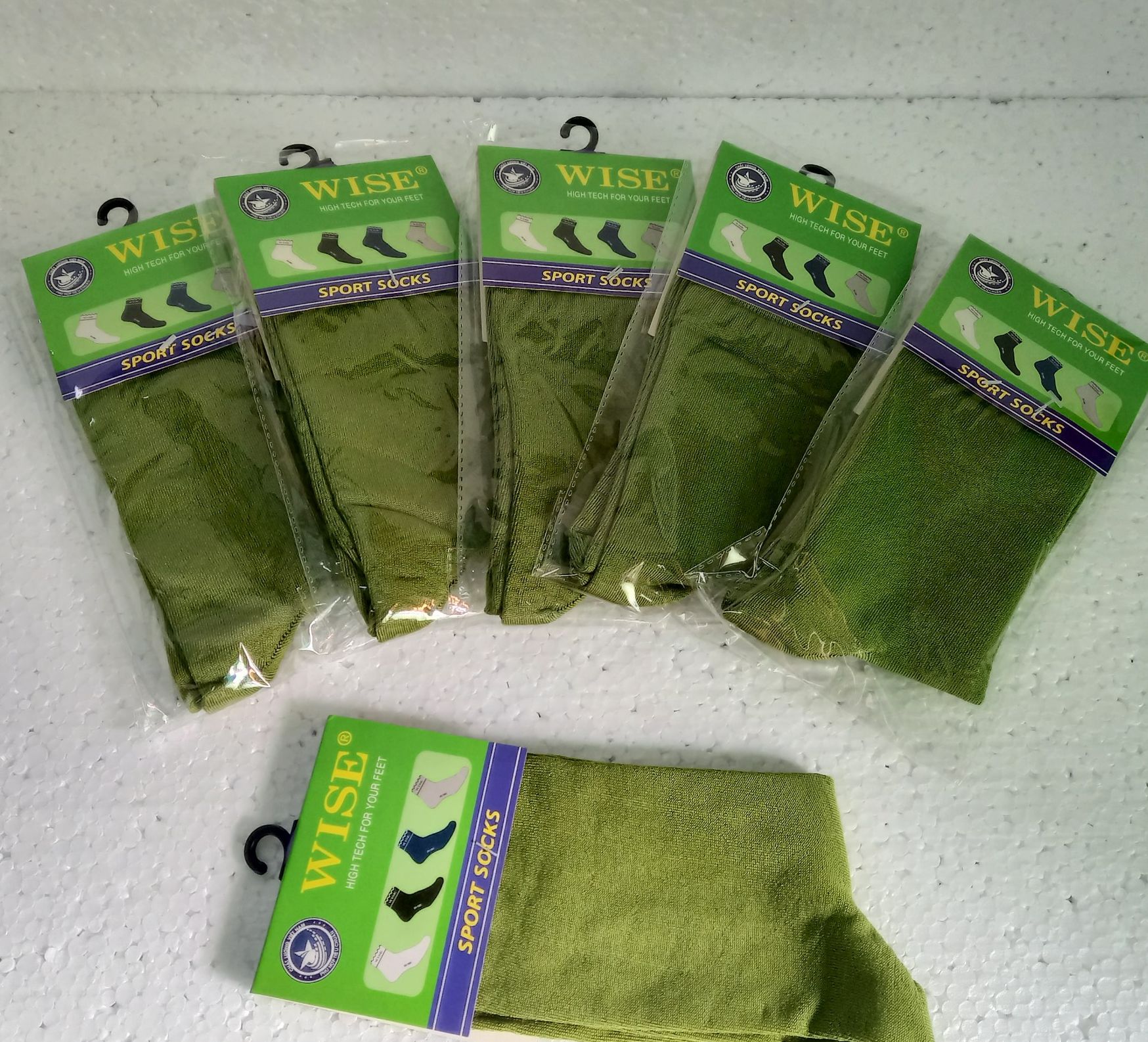 Combo 5 đôi vớ nam xanh bộ đội , xanh dân quân , xanh dân phòng , thun COTTON ,ảnh thật , bảo đảm giao đúng hàng