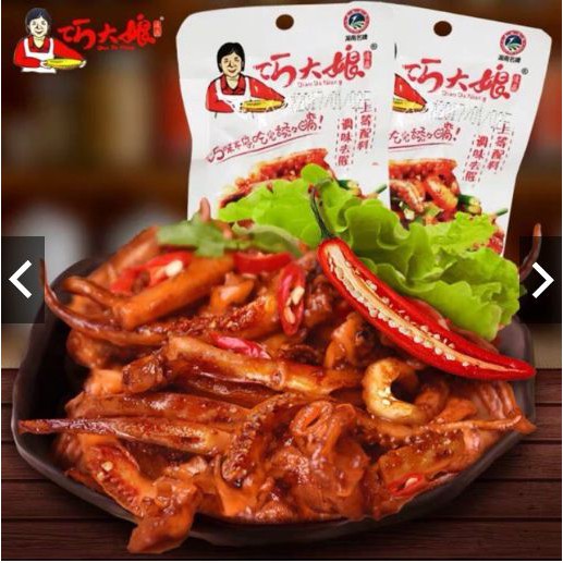 [HCM]Combo 5 bịch Râu mực Tứ Xuyên giòn cay hảo hạng