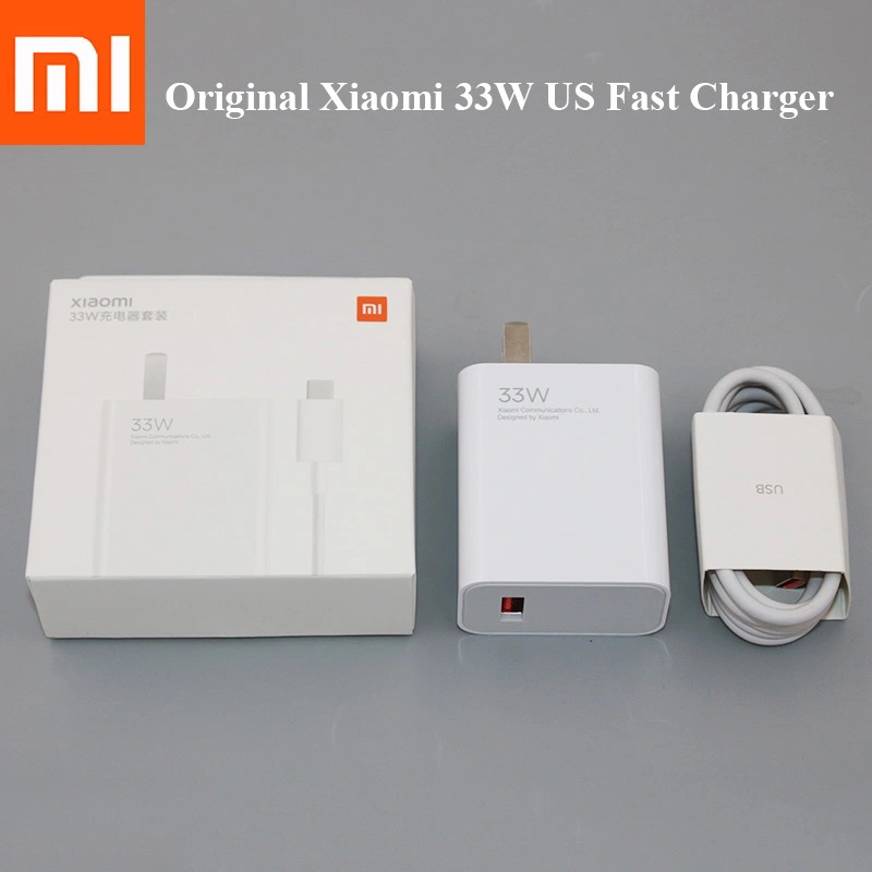 Bộ Sạc Nhanh Xiaomi 33W Chuẩn ZIn Thiết Kế Cổng TypeC Tác Dụng Sạc Nhanh Cho Điện Thoại Android IOS Full Box Pin Vào Ổn Định Không Nóng Máy Cóc Sạc Kèm Dây Sạc Chuẩn Đảm Bảo An Toàn Bảo Hành 12 Tháng