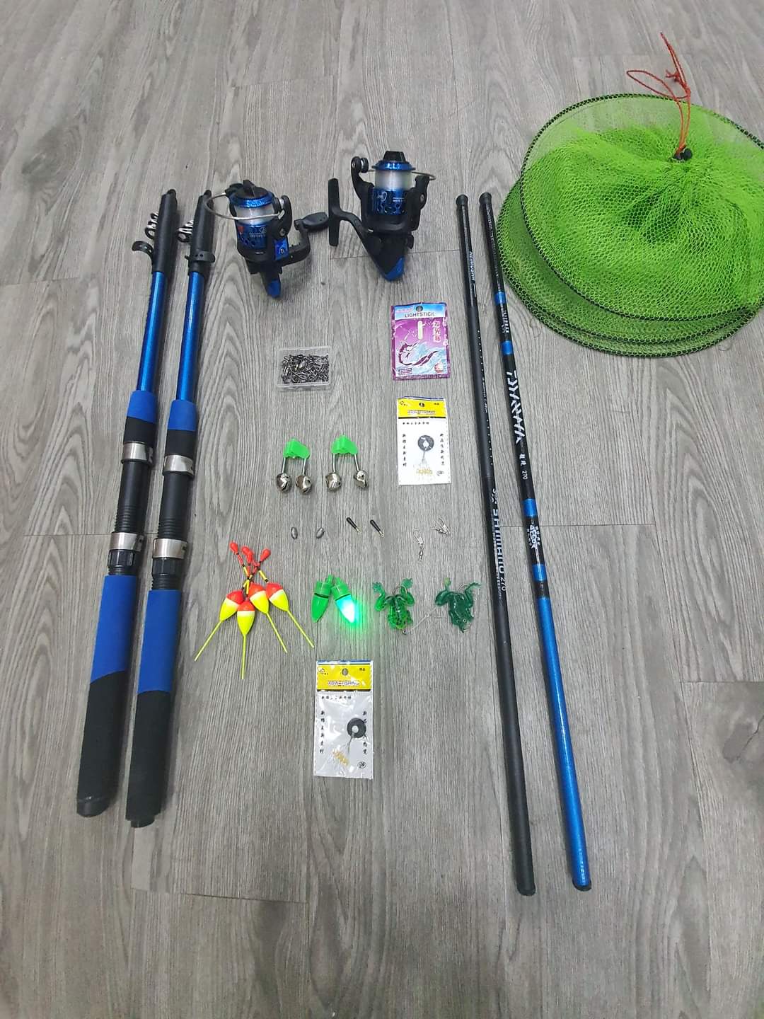 Bộ 4 cần câu shimano