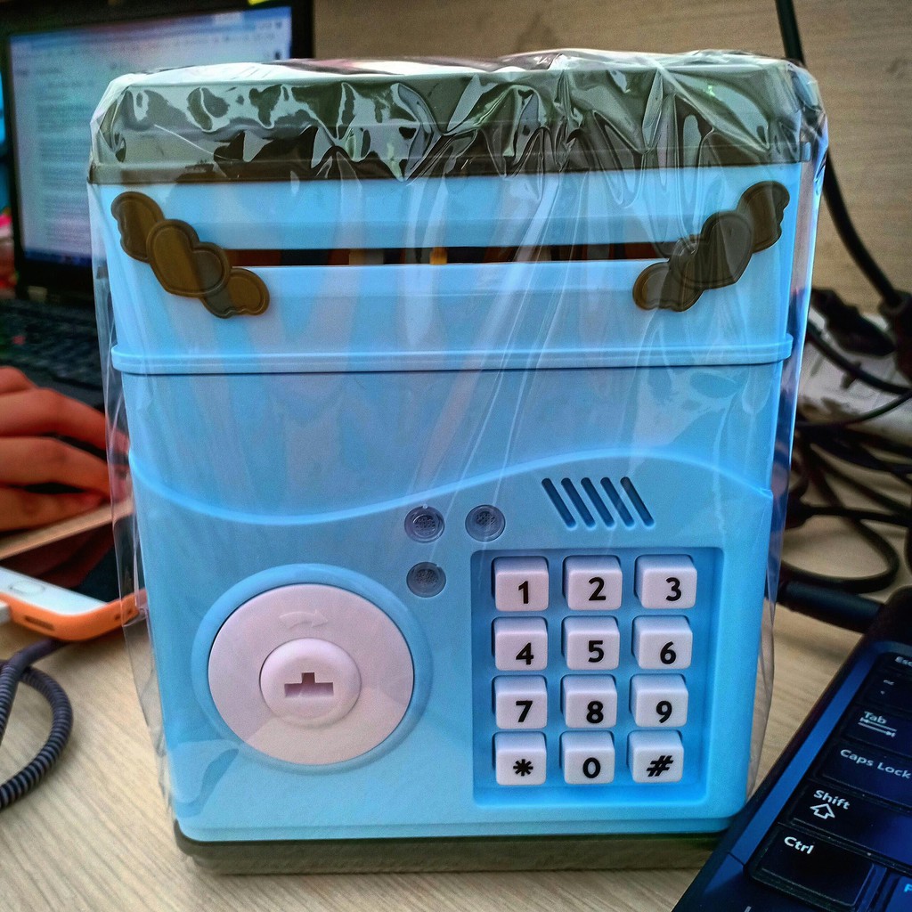 [HCM]Két sắt mini sticker thông minh cho bé KÉT SẮT THÔNG MINH MINI CHO BÉ CÓ CHÌA KHÓA Két sắt mini đồ chơi đồ chơi két sắt mini thông minh Két tiết kiệm an toàn mini Két sắt mini thông minh cực dễ thương