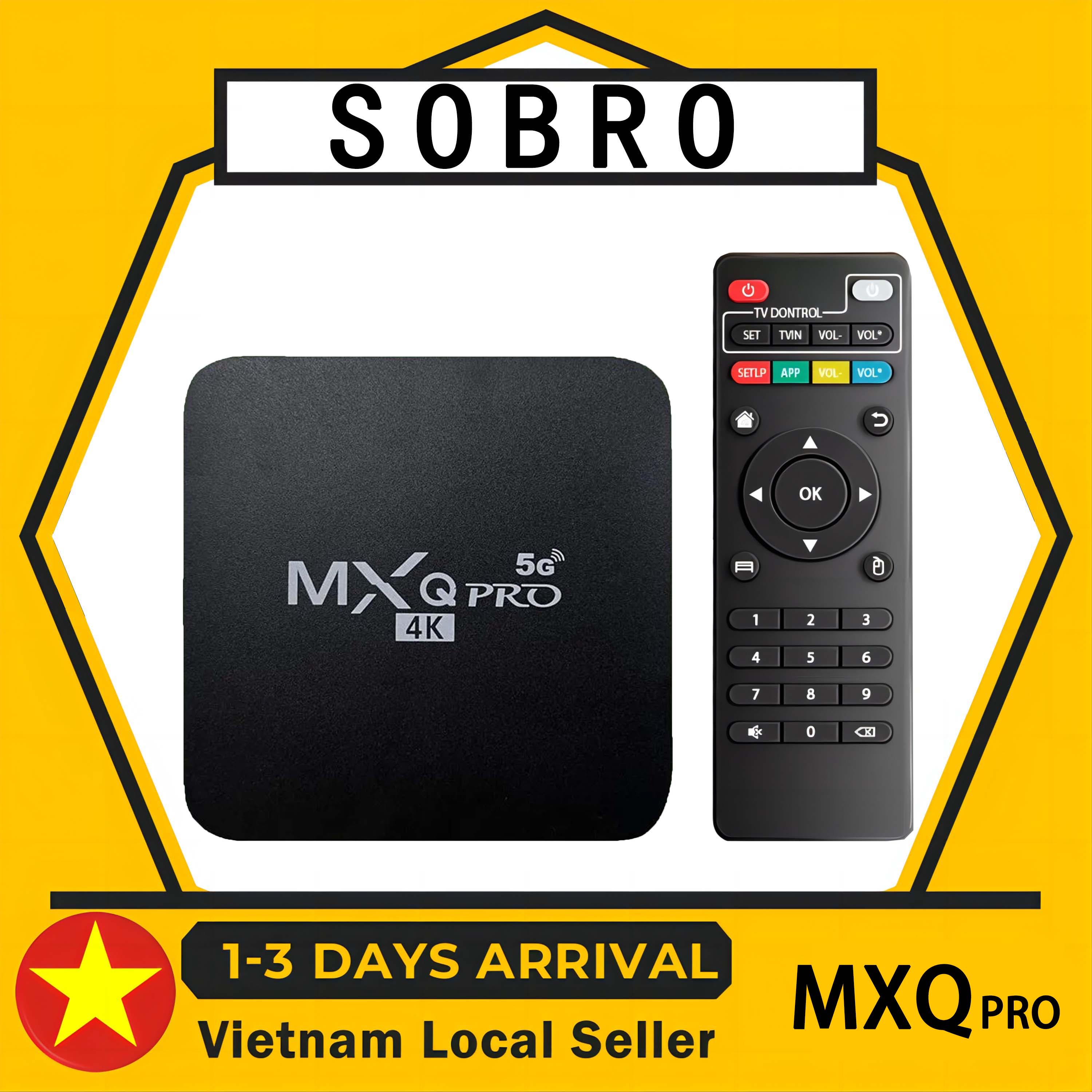 [Ứng dụng đầy đủ] Android TV Box MXQ PRO 4K Phiên bản 16GB+256GB Việt Nam Wifi 2.4G Cài đặt sẵn Android 7.1 Hỗ trợ USB HDMI WIFI 3D Android TV Box giá rẻ và dễ sử dụng