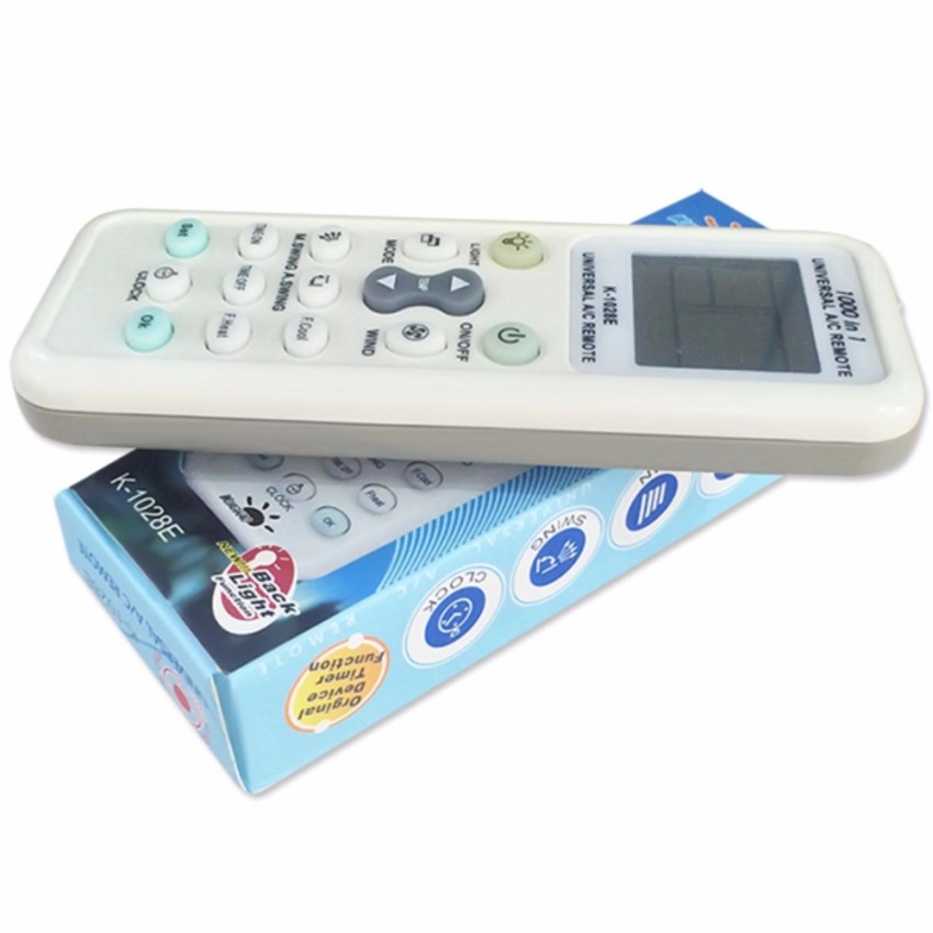 Remote máy lạnh đa năng (điều khiển vạn năng) -  Điều khiển điều hòa đa năng Chunghop Minghao K1