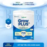 Sữa bột Nutifood Sweden GrowPLUS+ Tiêu Hóa (Xanh Nhạt) 0+ - Hỗ trợ tiêu hóa khỏe mạnh, bé tăng cân (Lon 400g)