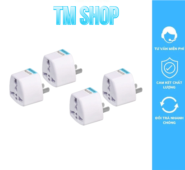 Ổ cắm chuyển đổi 3 chấu sang 2 chấu, Phích cắm