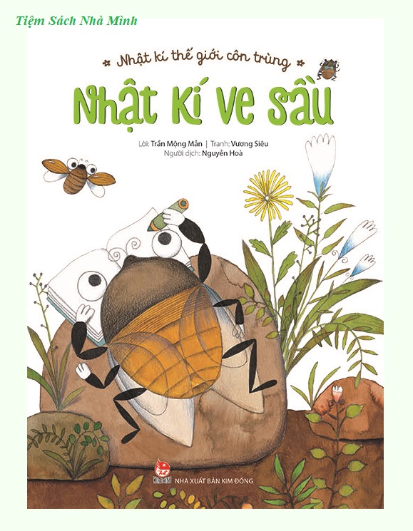 Sách - nhật kí thế giới côn trùng - cuốn lẻ - nhật ký ve sầu