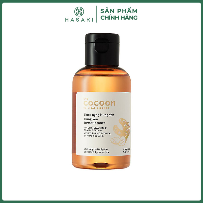 Nước hoa hồng cocoon chiết xuất từ nghệ hưng yên 140ml
