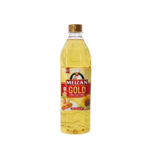 Dầu ăn cao cấp Meizan Gold chai 1 lít