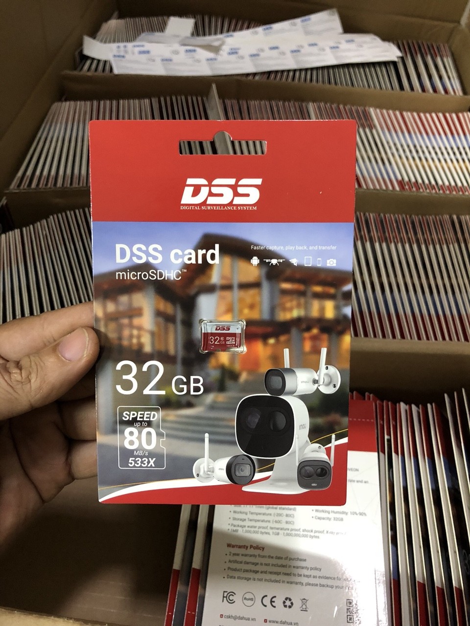 Thẻ Nhớ 32GB 64GB 128GB DAHUA DSS Micro SD Class 10 Chính Hãng - BH 24Tháng