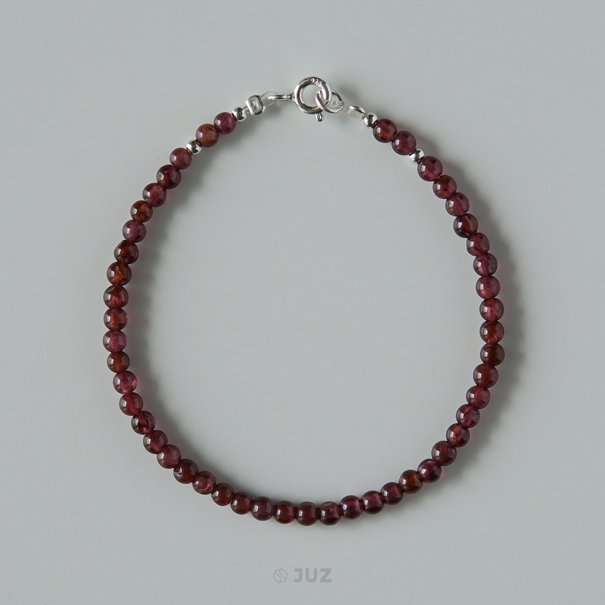 Vòng tay Garnet 3mm