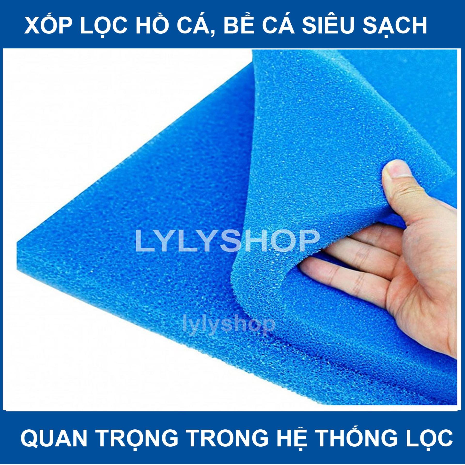 XỐP LỌC NƯỚC HỒ CÁ DÀY 20MM, VẬT LIỆU LỌC KHÔNG THỂ THIẾU TRONG HỒ CÁ