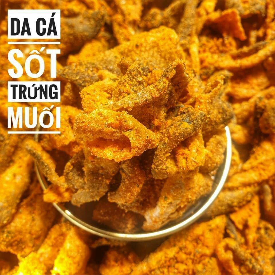 Da cá trứng muối 1 lon pet 200gram