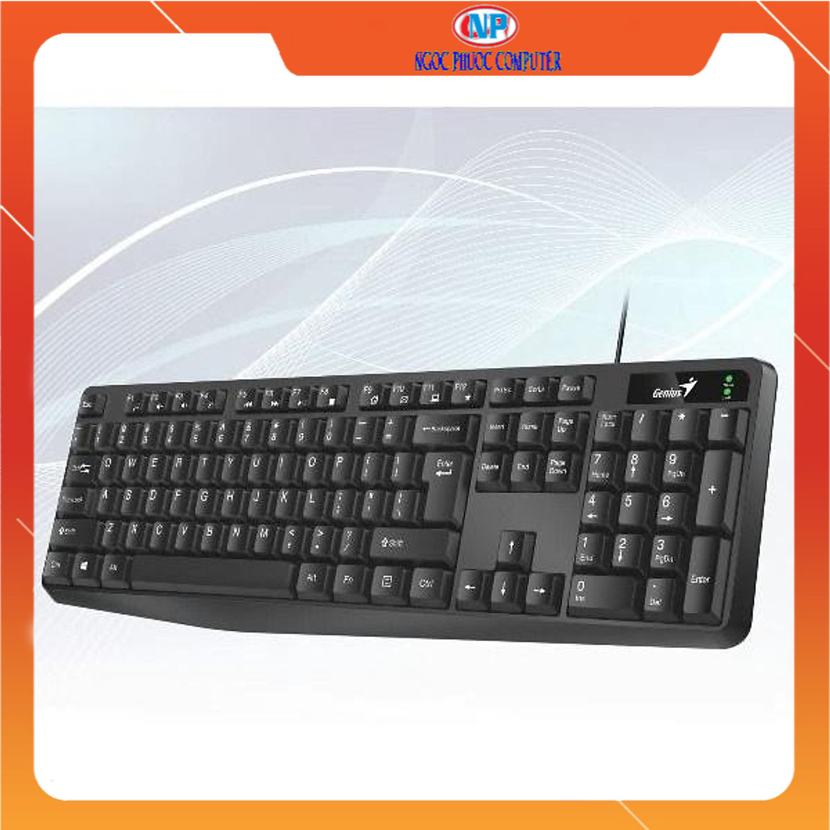 Bàn phím có dây genius kb-117 - hàng chính hãng