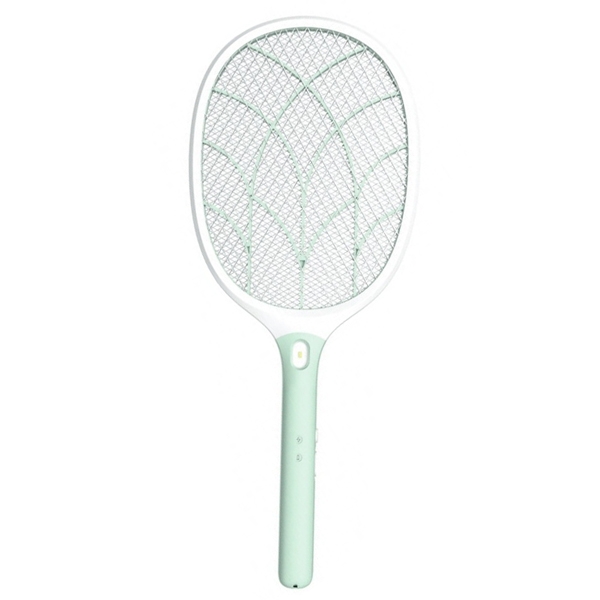 Vợt muỗi kamisafe km-3837a - trắng xanh