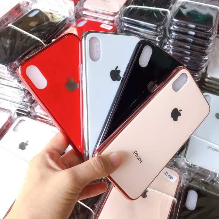 [HCM][10 mẫu] Ốp Lưng iPhone X / Xs Mặt Kính Sang Trọng