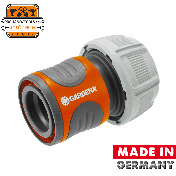 Cút Nối Dây Tưới 13mm (1/2 IN) - 15mm (5/8 IN) - 19mm (3/4 IN) Gardena thiết kế hiện đại, kiểu dáng sang trọng, màu sắc tươi tắn, trẻ trung, đã được cấp Chứng nhận "Bằng độc quyền về kiểu dáng công nghiệp"