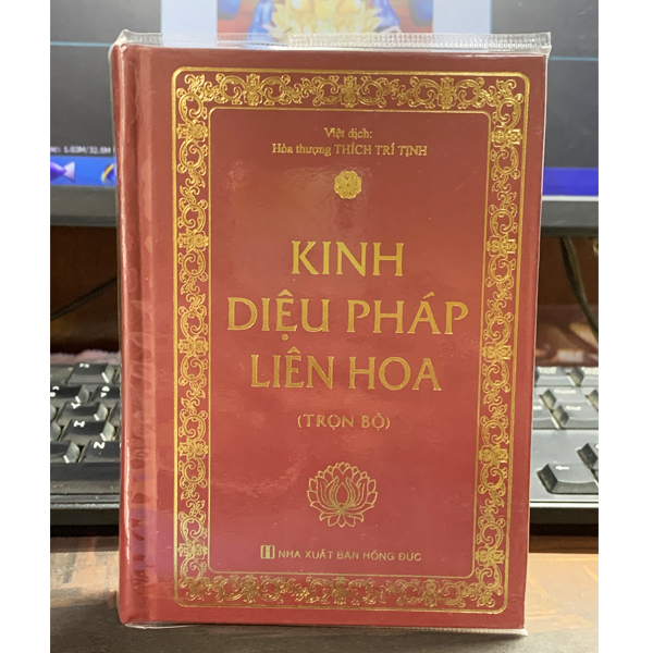 Sách - Kinh Diệu Pháp Liên Hoa - Bìa Cứng ( Khổ Nhỏ Bỏ Túi )