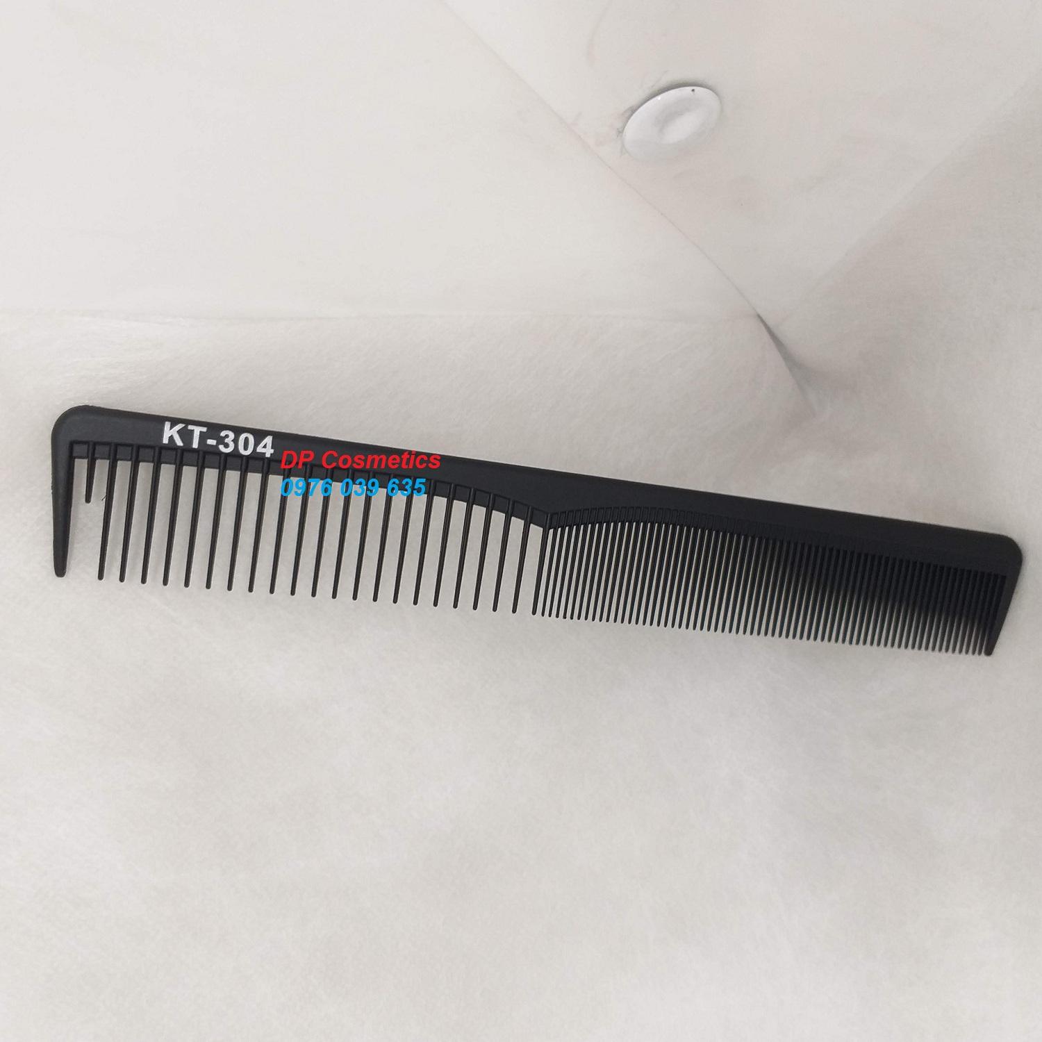Lược cắt tóc chịu nhiệt KT-304 đen