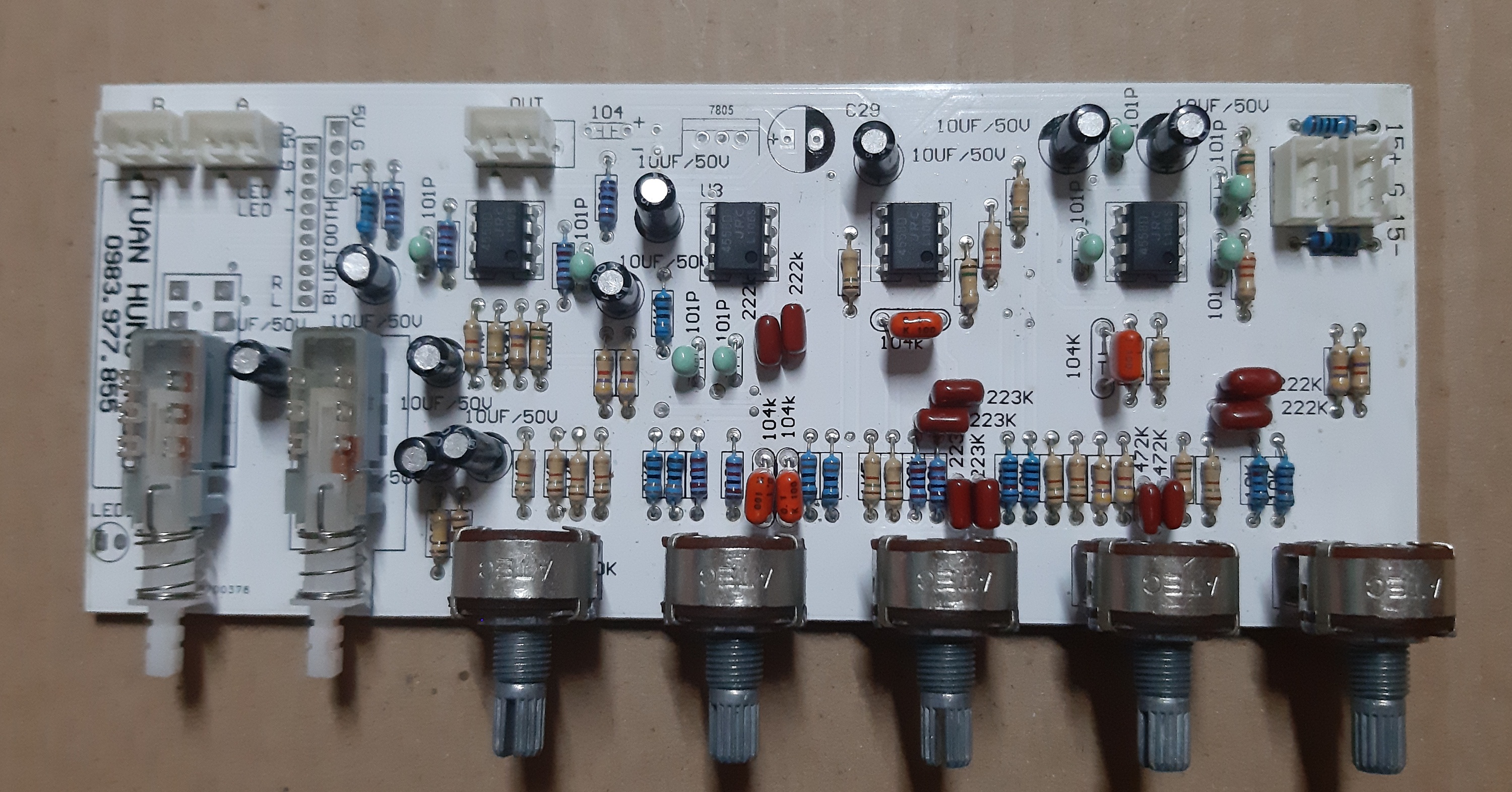 Mạch music 4 ic