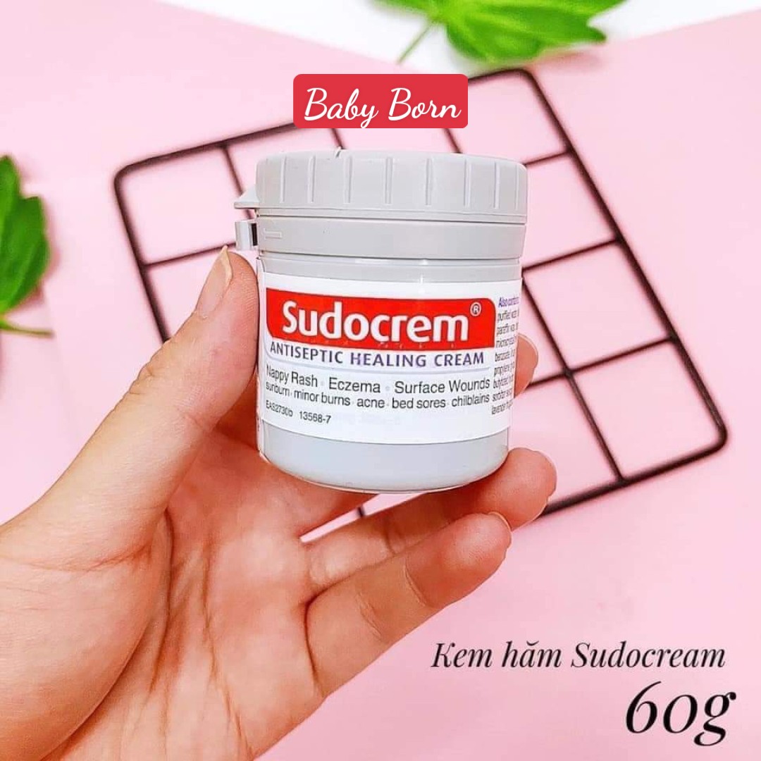 [Date 2026] Kem Chống Hăm SUDOCREM (60 gram) Chống Hăm Cho Bé Hiệu Quả, Không Mùi, An Toàn Cho Da, Nhập Khẩu Ireland - Kem Chống Hăm Cho Trẻ Sơ Sinh, Kem Chong Ham - Kem Hăm SUDOCREAM