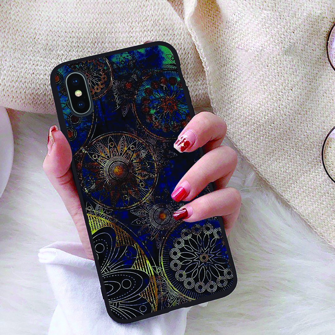 Ốp lưng iphone x viền dẻo tpu bst họa tiết thổ cẩm