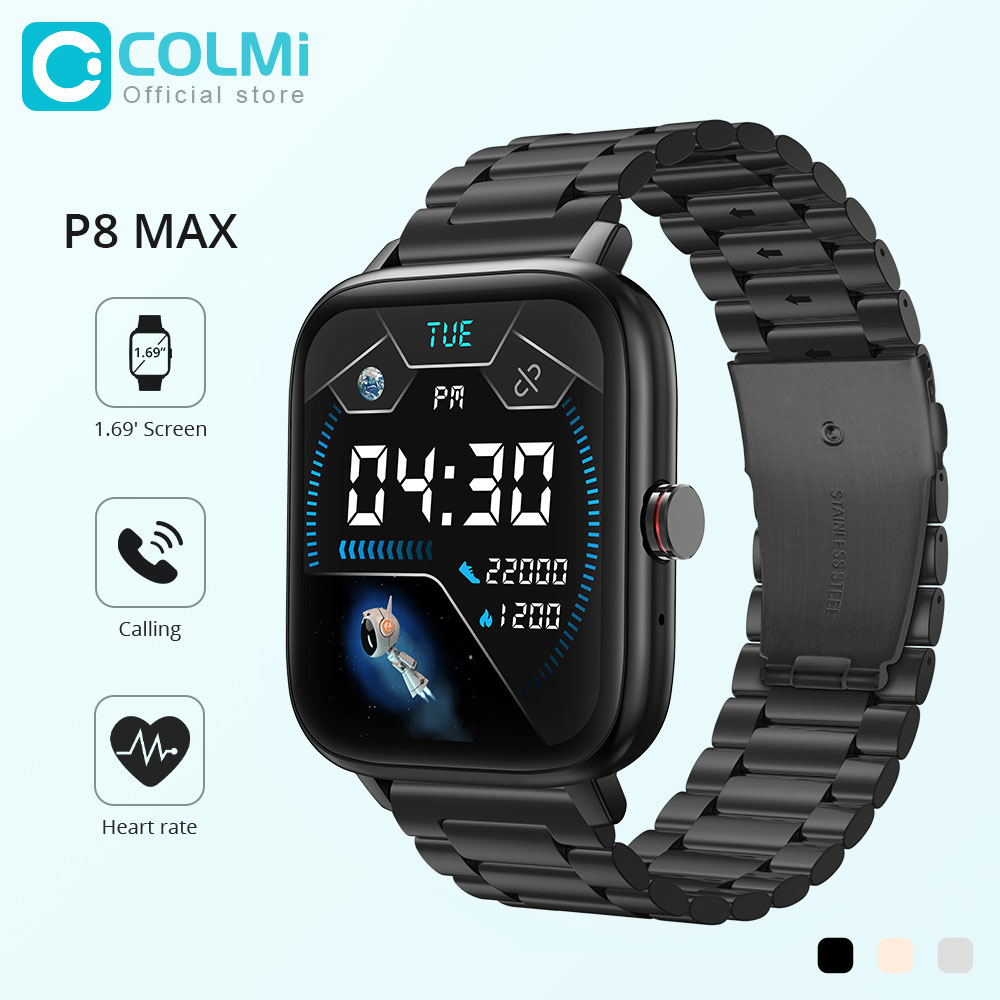 Colmi p8 max 2022 new bluetooth trả lời cuộc gọi thông minh đồng hồ nam