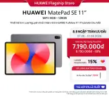 Máy tính bảng HUAWEI MatePad SE 11”|Thiết Kế Kim Loại Nguyên Khối||Màn Hình HUAWEI FullView 11" Thoải Mái Cho Mắt|Pin Mạnh Mẽ 7700 mAh