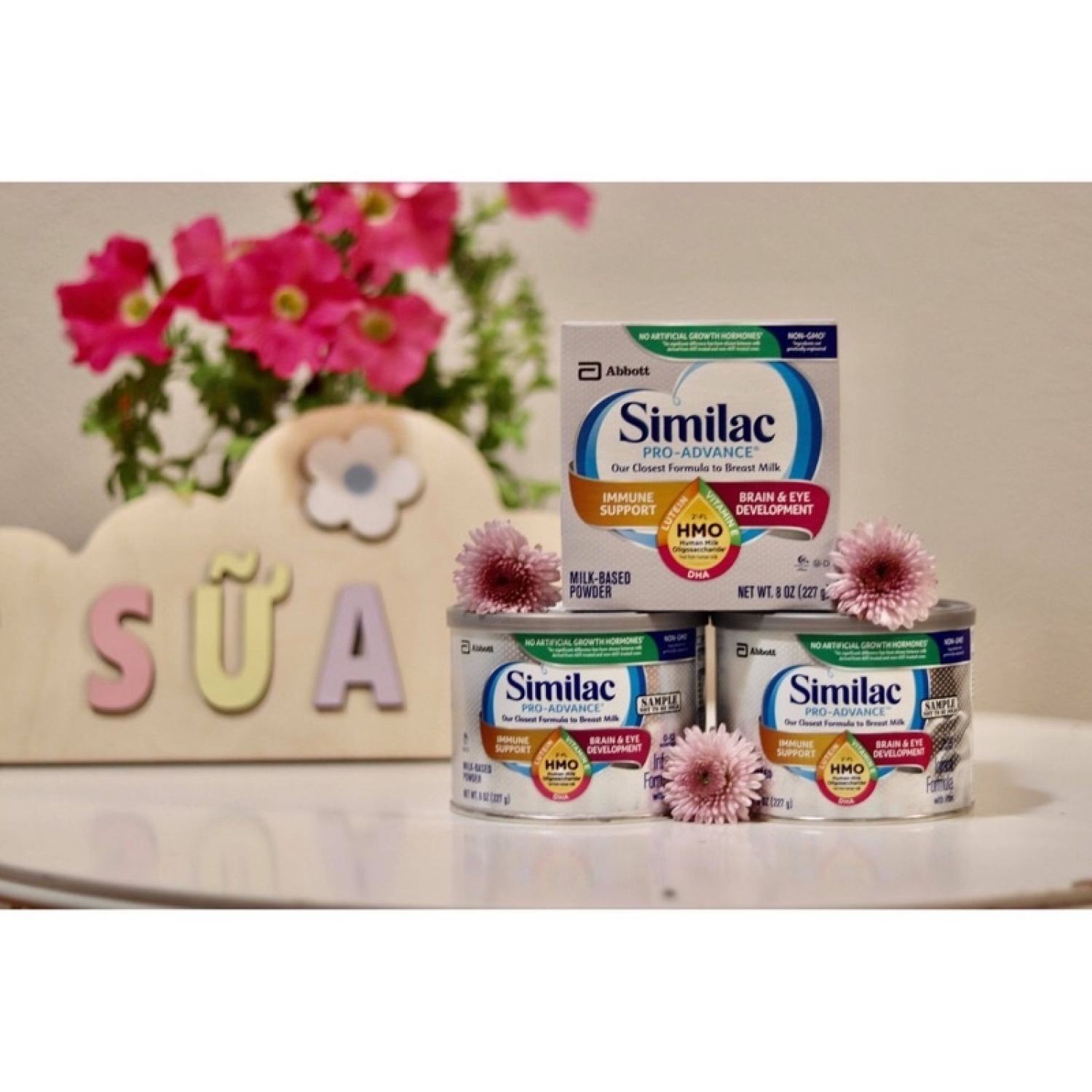 Sữa similac pro advance hmo hộp mini 198g .