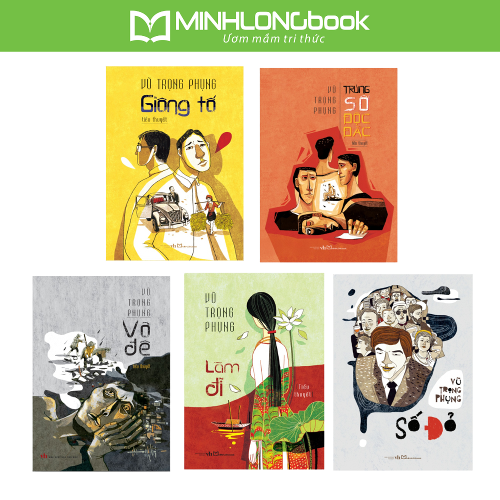 Sách : combo tuyển tập tác phẩm của vũ trọng phụng